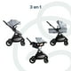 thumbnail image 5 of Travel System Bebesit Sunset Isofix Gris Asiento Auto Base Isofix Reclinable Compacto Desde Nacimiento, 5 of 9