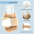thumbnail image 5 of 2 Pcs Hammer Toe Straightener Buddy Wraps Hammer Toe Corrector Adjustable Reusable Splint Bandages Support Protection Cushioned for Women Men Broken Crooked Overlapping Curled Bent Toes, 5 of 5