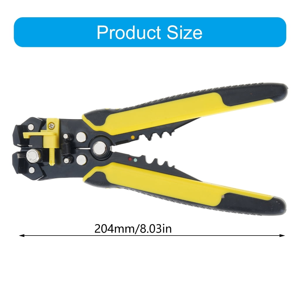 Multi Purpose Automatic Wire Stripping Crimping Cutting Tool Ergonomic Grip For Engineers