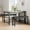 Gray, variant on Dining Table Set for 4, Small Kitchen Table Set with 2 Upholstered Bench, Rectangular Space Saving Kitchen Table Set for Apartment, Studio, Home