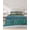 Blue, variant on 4 Piece King Sheet Set Vintage Teal Brown Sheets Set for King Size Bed, Breathable Soft Microfiber Bed Sheets Cooling Farmhouse Wooden Art Retro Fitted Sheet Deep Pocket, Pillowcases