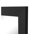thumbnail image 6 of Hitchcock Butterfield 256215NB Matte Black Monaco Square Mirror, 6 of 7