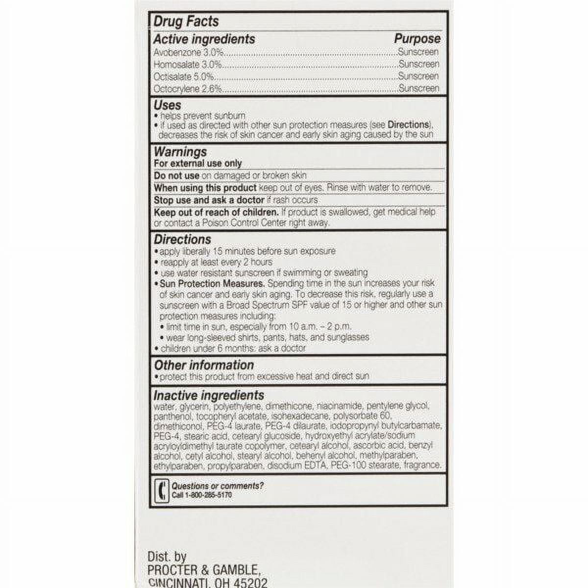 Olay Complete All Day Moisture Broad Spectrum SPF15 Normal 4.0 oz, 2-Pack
