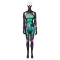 thumbnail image 4 of Juego VALORANT Viper Cosplay Disfraz Máscara Peluca 3D Mono Mujer Fiesta de Halloween Carnaval Trajes de rol Cabello negro Zapatos Botas, 4 of 5