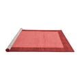 thumbnail image 2 of Ahgly Company Machine Washable Indoor Rectangle Abstract Red Modern Area Rugs, 3' x 5', 2 of 4