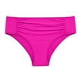 thumbnail image 3 of DHFJKG Bikini Swim Bottoms For Women Solid Color High Waist Tummy Control Swim Briefs For Beach Summer Swimwear Comfortable Fit Trendy Beachwear, 3 of 3