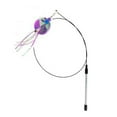 thumbnail image 6 of lanema Set of 4 Cat Toy Attachments Bug Shape Tassels Replacements Wand Refills, 6 of 10