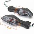 thumbnail image 4 of 1 Par De Intermitentes Intermitentes De Luz Intermitente Para Lentes De Humo Kawasaki Ninja 300 Sunnimix Luz de giro de motocicleta LED, 4 of 7