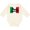 Natural, variant on Inktastic Italy Flag Boys or Girls Long Sleeve Baby Bodysuit