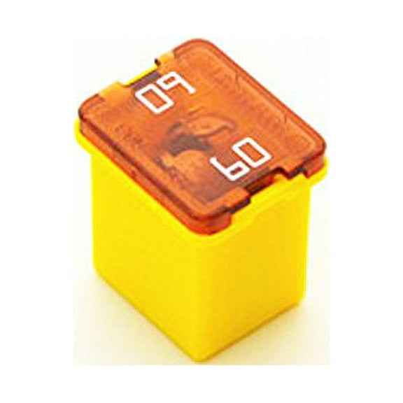 0895060.Z 895 Square Car Fuse 60A Low Profile JCASE Cartridge Fuses Rated 58V