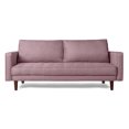 thumbnail image 2 of Sofá Cama De Lino Palo De Rosa Beehive Memory Foam Modelo Salim, 2 of 8