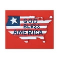 thumbnail image 6 of God Bless America Map of USA Canvas Wall Art for Home Decor Ready-to-Hang, 6 of 15