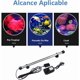 thumbnail image 4 of Luz LED para Acuario Luz Impermeable para Acuario Luz de Tanque de Peces con Control Remoto inalámbrico Iluminación subacuática Luz para Acuario de Buceo (59 cm), 4 of 4