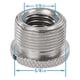 thumbnail image 2 of 6 Pcs 5/8 inch Male to 3/8 inch Female Mic Converter Threaded Screw, 2 of 5