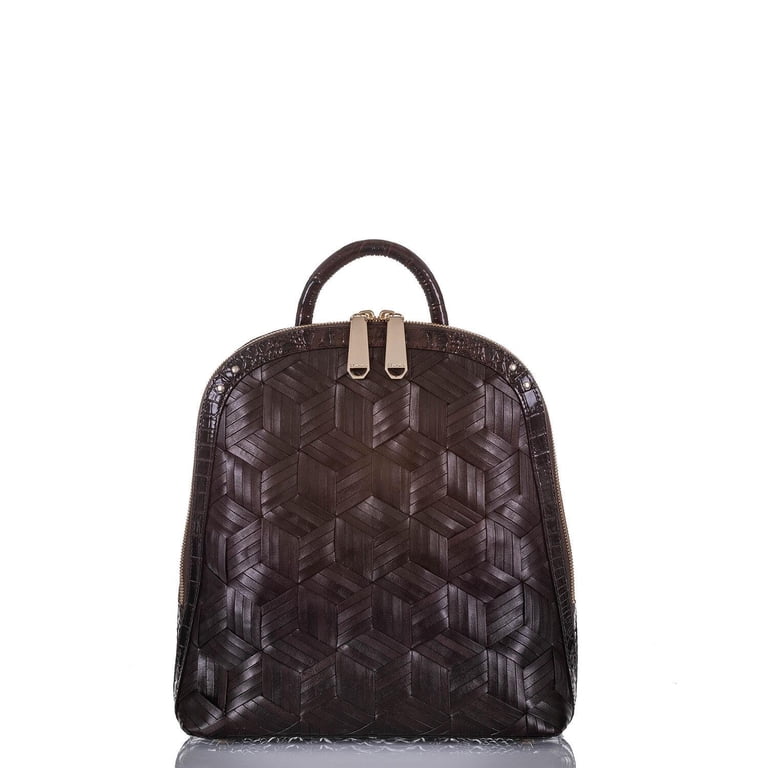 Brahmin Designer Rosemary Backpack in Cocoa Hughes, Genuine  display picture 2