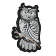 thumbnail image 3 of Unique Bargains Polyester Owl Design DIY Sewing Trimming Hag Decorative Lace Applique Black, 3 of 4