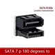 thumbnail image 2 of 2PCS PH571 Computer Motherboard Adapter 180 Degree Adapter SATA 7PIN Interface Adapters Connector f, 2 of 5
