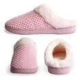 thumbnail image 4 of Pantoufles de Maison en Mousse à Mémoire de Forme Douce pour Femmes Confort Enfiler des Chaussures de Maison en Molleton Pelucheux Pantoufles de Chambre à Coucher pour Femmes Usage Extérieur Intérieur, 4 of 8