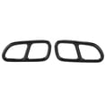 thumbnail image 1 of 2Pcs Exhaust Tip Trim Frame Quad Outlet Replacement For Mercedesbenz Cla Slk R172 Sl R231, 1 of 4