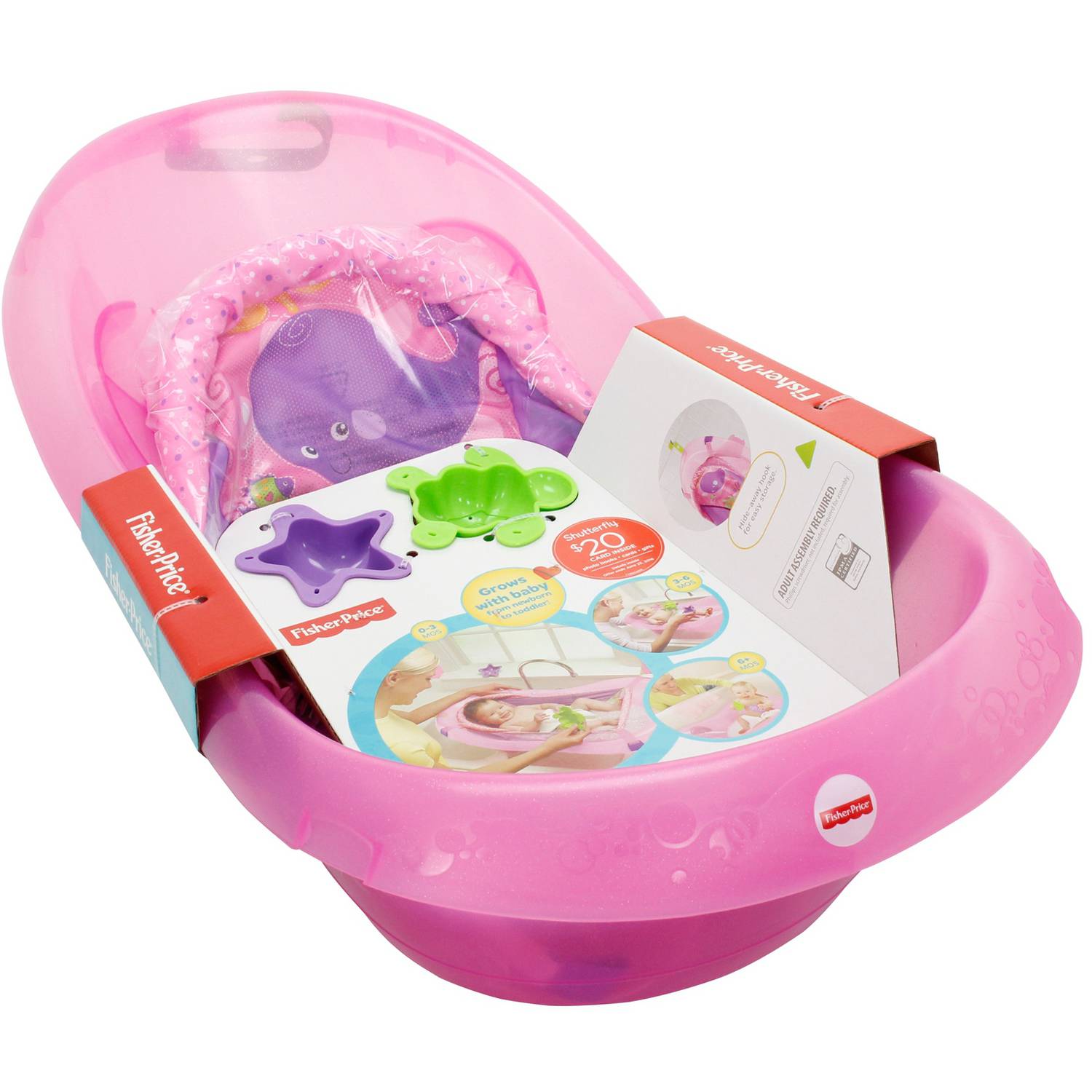 Fisher-Price Pink Sparkles Tub - image 5 of 5
