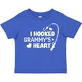 thumbnail image 3 of Inktastic I Hooked Grammy's Heart with Fishing Rod Boys or Girls Toddler T-Shirt, 3 of 5