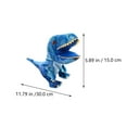 thumbnail image 3 of 1pc Vivid Dinosaur Hand Puppet Plaything Interese Interactive Plush Toy, 3 of 6