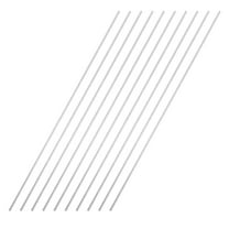 Uxcell Aluminum Round Rod, 1/8 Inch Diameter 6061 Solid Metal Bar 14 Inch Length 10Pcs