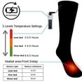 thumbnail image 3 of PENGXIANG Electric Heated Socks Rechargeable Battery Heat Sox Kit for Men Women,Unisex Winter Warm Battery Powered Heating Thermal Stockings,Novelty Sports Outdoor Heated Socks Hunting Foot Warmer, 3 of 8