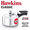 thumbnail image 1 of Hawkins Classic 2 L Aluminum Pressure Cooker(Silver), 1 of 3