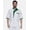 Green, variant on Men's single breasted white chef coat with green pattern half sleeve new design chef coat size ( xs-6xl)