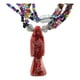 thumbnail image 2 of Collar Mazo Personal Santa Muerte Roja, 2 of 3