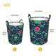 thumbnail image 3 of Fotbe Christmas Cesto de Ropa con Asas, Cesto Impermeable de Gran Capacidad, Bolsa de Lavado para Dormitorio, Cesto de Ropa con Ruedas y Asas-Medium, 3 of 6