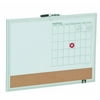 Board Dudes Aluminum Framed 3 in 1 Magnetic Dry-Erase Board