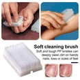 thumbnail image 3 of dianhelloya Manicure Nail Brush Double-sided Nail Brush Nail Brush Set with Soft Stiff Bristles Double-sided Manicure Pedicure Brushes for Salon Spa Use, 3 of 8