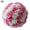 Pink + Beige, variant on Grofry 8 Inch Wedding Artificial Rose Silk Flower Ball Hanging Decoration Centerpiece