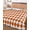 Orange, variant on Quilts Queen Size Bedding Set, Grey Plaid Reversible Summer Quilt 3 Pieces, Modern Minimalist Geometric Gingham Checkered Lightweight Bedspreads Coverlets with 2 Pillow Shams for All Seasons