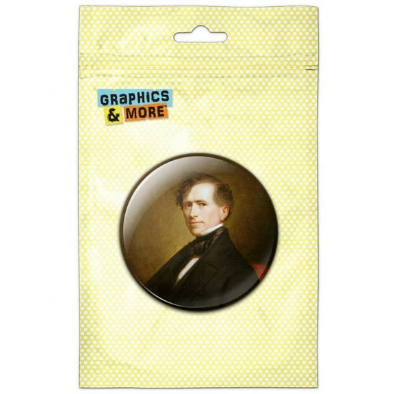 President Franklin Pierce Pinback Button Pin Badge