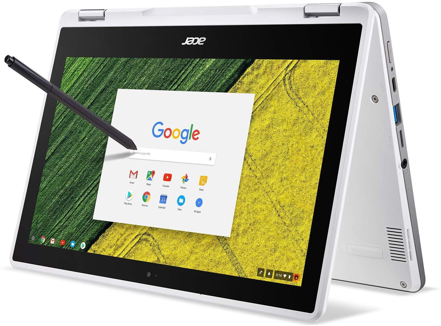 Acer Chromebook Spin 11 Convertible Laptop, Celeron N3350, 11.6" HD