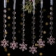thumbnail image 4 of 6pcs Navidad Snowflake Adornos Acrylic Crystal Icicle Water Drop Pendientes, Navidad Adornos Snowflake Acrylic Crystal Icicle Water Drop Pendientes, decoración de invierno cristalino, para, 4 of 8