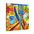 thumbnail image 2 of Silverware Splendor Pop - Canvas, 2 of 10