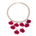 thumbnail image 1 of Collar de Labios Zulema de Encanto de Moda Zulema Collar de labios de mujer, 1 of 8