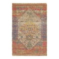 thumbnail image 5 of Unique Loom Chenille Jute Collection Area Rug - Raj (2' x 3' 1" Rectangle Multi/Blue), 5 of 6