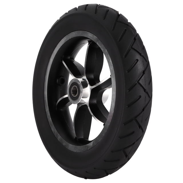 Neumático Para Silla De Ruedas Neumático De Rueda Maciza Antideslizante De Movimiento Flexible Con Rodamiento 6001 De 12 Mm Para Andadores Para Sillas De Ruedas ANGGREK Hardware