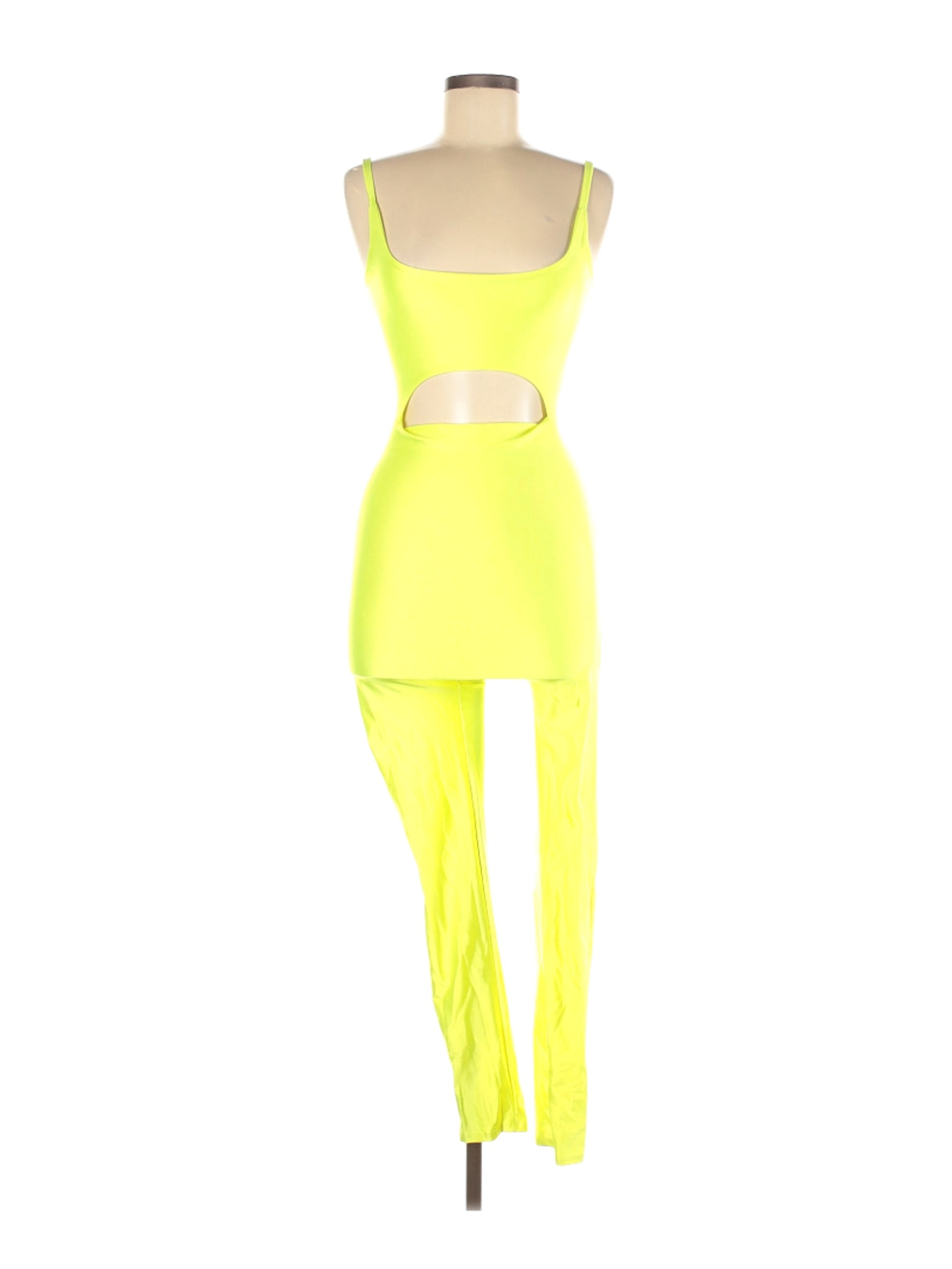 yellow jumpsuit fashion nova