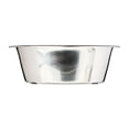 thumbnail image 4 of (2 pack) Vibrant Life Medium 7.6-Cup Stainless Steel Pet Bowl, Silver, 4 of 7