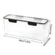 thumbnail image 3 of Fiudx Caja de Almacenamiento, Recipiente Hermético Versátil de Grado Alimenticio, Mantiene Los Fideos Frescos, Organiza Hierbas y Ajo, Esencial En La Cocina, Ideal para Cocineros Caseros, Diseño de F, 3 of 5
