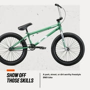 Mongoose Legion L60 Freestyle BMX Bike, 20-Inch Wheels, Ages 8 and up, Green