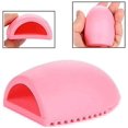 thumbnail image 3 of BEMS-almohadilla de limpieza para brochas de maquillaje de 3 piezas, herramienta de limpieza de huevos, silicona, 3 of 5