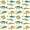 Teal Golden 02, variant on Manfei Artistic Fish Blackout Curtains, Sea Striped Window Curtains Pack of 2 (38x45 Each), Blue