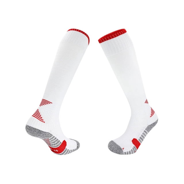 Calcetines de fútbol profesionales para hombre, medias antideslizantes con fondo de toalla, calcetines altos de entrenamiento prácticos que absorben el sudor, calcetines deportivos al por mayor